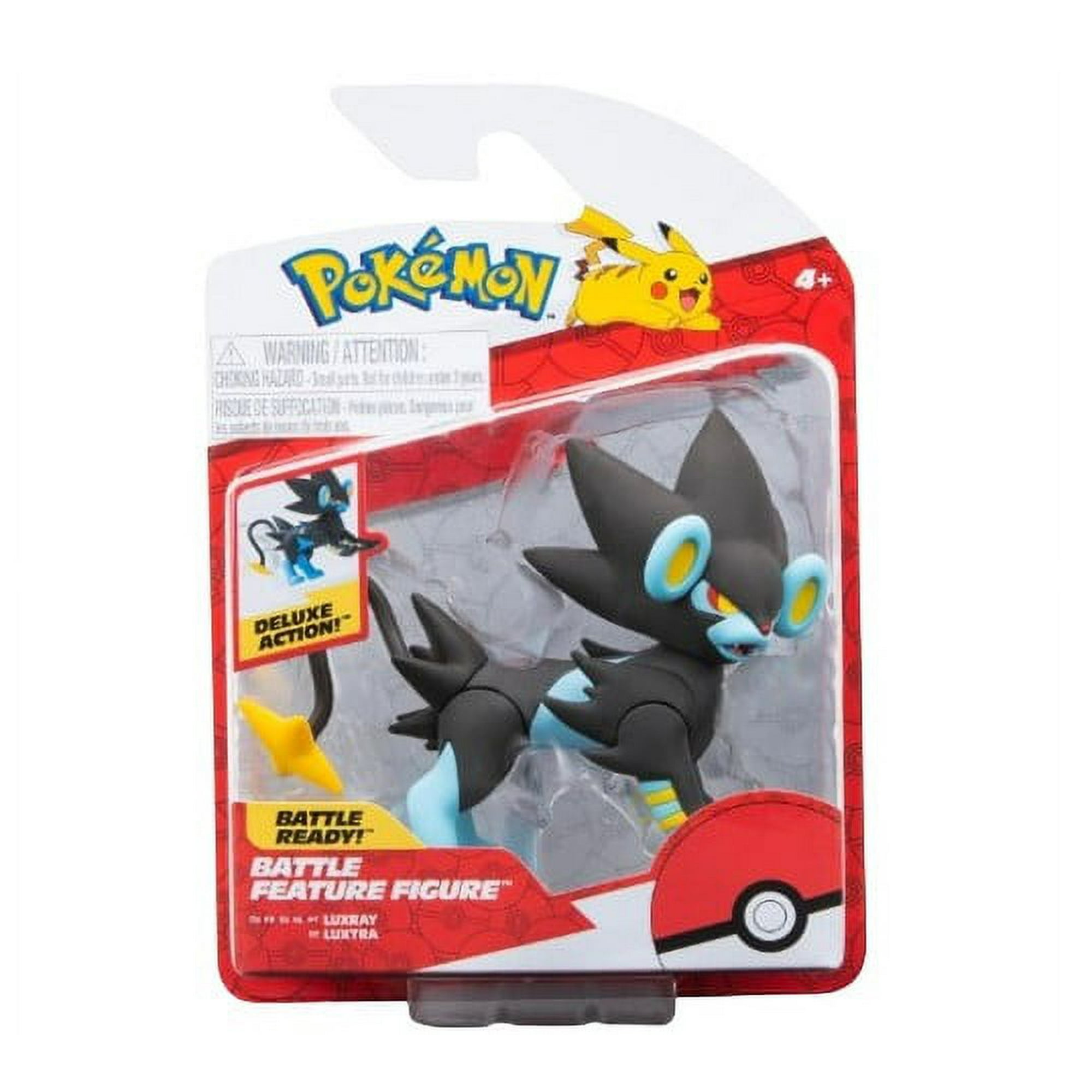 Pokemon - Jazwares Figura 11cm Luxray Deluxe Action!