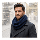 thumbnail image 4 of Bufanda Cuello Estilo Punto Inglés Lana Invierno Abrigado, 4 of 5