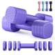 thumbnail image 1 of Juego de mancuernas ajustables Zempox de 2 a 5 libras para mujer con mango de TPU, 1 of 7