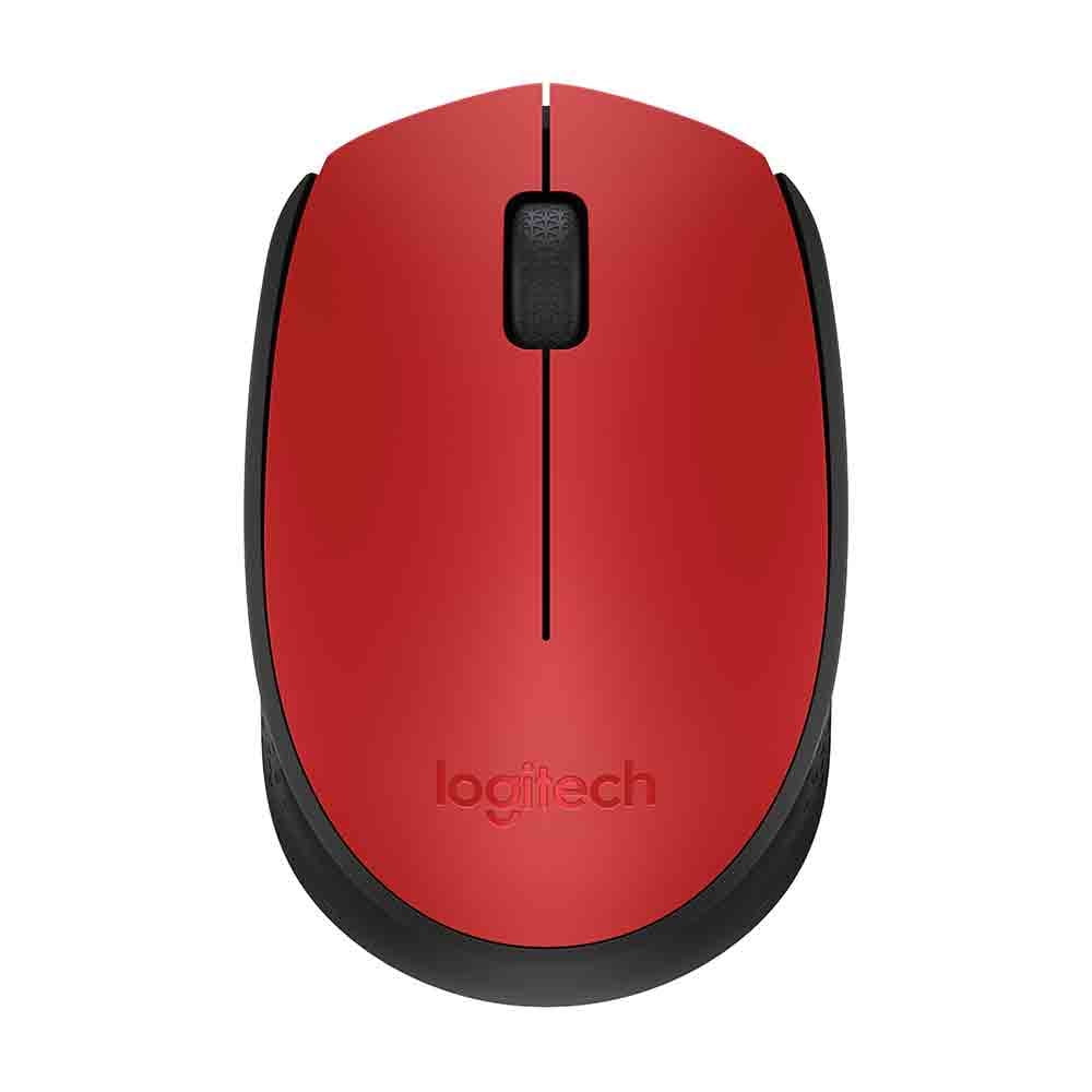 Logitech - Mouse Inalámbrico M170 Rojo