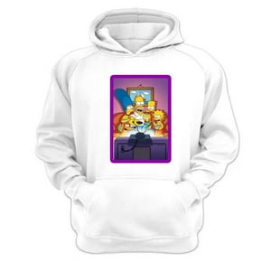 Genérico - Poleron Canguro Familia Amarilla Blanco Talla M Unisex