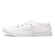 thumbnail image 3 of Zapatillas de lona blancas sin cordones de caña baja para mujer BENEKER talla 10, 3 of 7