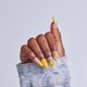 thumbnail image 2 of Uñas postizas KISS "Cherish the Moment" Amarillas - Tamaño largo, 2 of 9