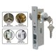 thumbnail image 3 of Cerradura AiSecure Commercial Mortise Silver para escaparate, 3 of 8