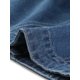 thumbnail image 5 of INSPIRE CHIC Chaquetas de Mezclilla Cortas para Mujer con Mangas Cortas y Botones Azul XS, 5 of 7