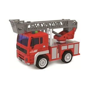 Camion Esc 1:16 Fricc C/Luz Y Sonido Bombero Escalera - Toyng