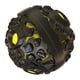 thumbnail image 1 of Squeaky Dog Ball Juguetes Para Masticadores Agresivos Goma Chew Ball Amarillo Negro, 1 of 5
