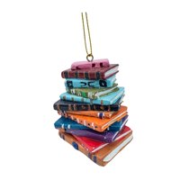 Bothyi - Pila De Libros Adornos Navideños Decorativo Lindo Regalo De Navidad Decoración De Libros