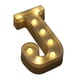 thumbnail image 2 of Letras Led Decorativas De 22cm Letra "J", 2 of 4