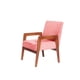 thumbnail image 3 of Sitial Frankfurt Tela Velvet Palo Rosa, 3 of 3