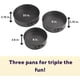 thumbnail image 2 of Juego de utensilios para hornear Wilton de 3 piezas antiadherentes Springform 20,23,25 cm, 2 of 6