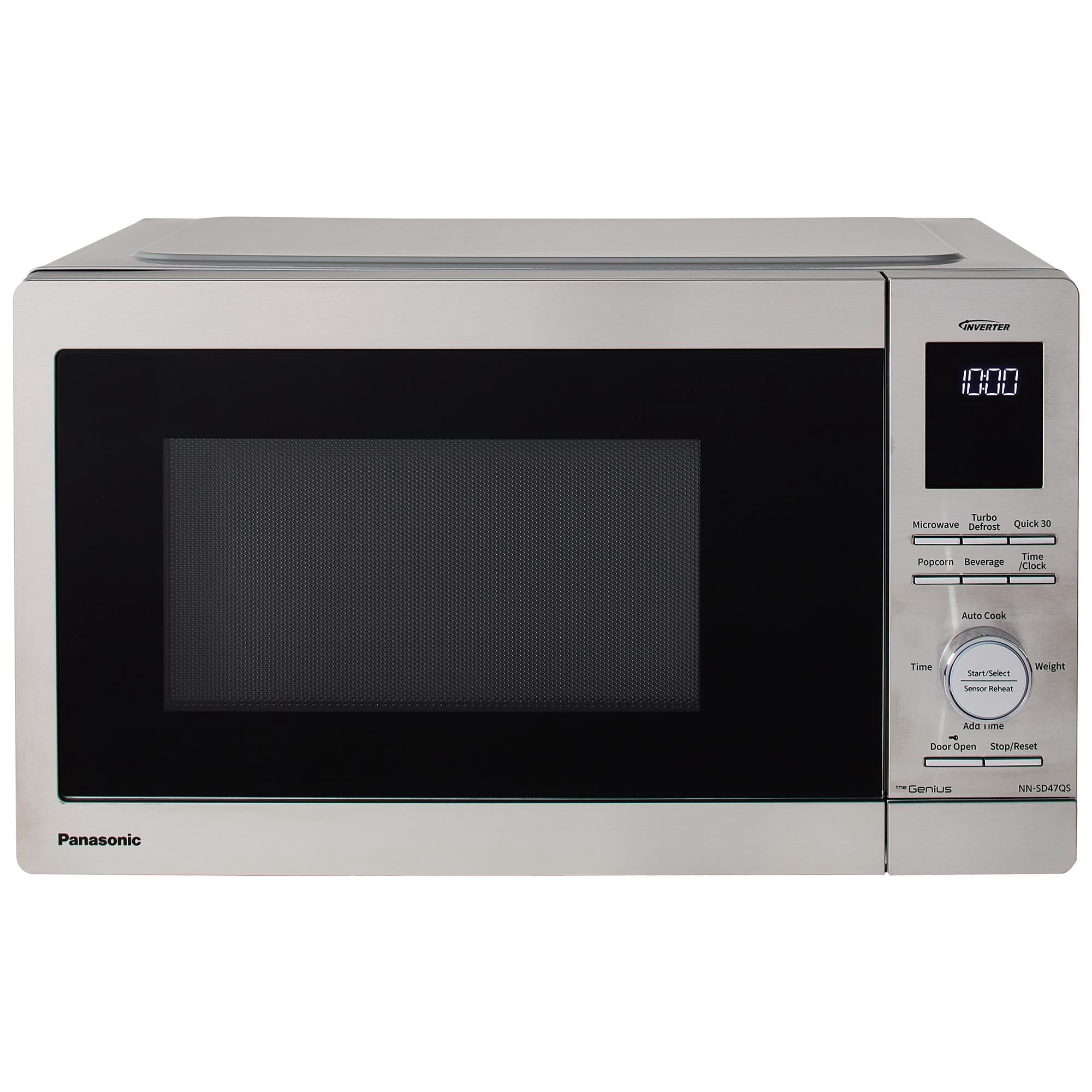 Microondas Panasonic Nn-sd47qsdayh Inversor De 0.9 Pies Cúbicos Y 1000 W