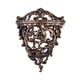 thumbnail image 3 of Estante Flotante De Pared Retro, Resina Decorativa Para Pasillo, Sala De Estar, Hogar, Bronce S, 3 of 5
