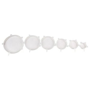 Imahe - Tapas De Silicona Reutilizable Ajustable Flexible