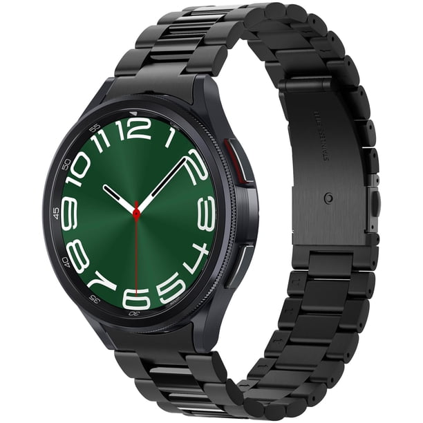 Correa Spigen Modern Fit 316L para Samsung Galaxy Watch 6 Classic de 47 mm, color negro