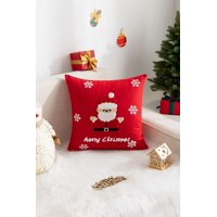 Todo Hogar Santiago De Chile - Cojín Navideño Con Diseño Bordado - D13