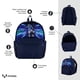 thumbnail image 2 of Mochila Messi Lifestyle con bolsillos y correas ajustables, 2 of 7