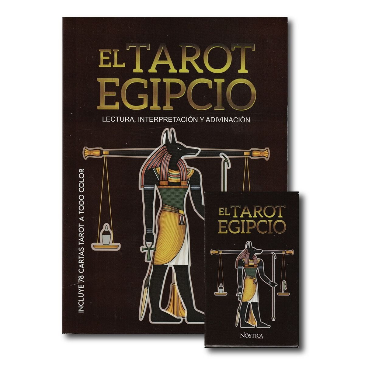 Tarot Egipcio Libro y Cartas