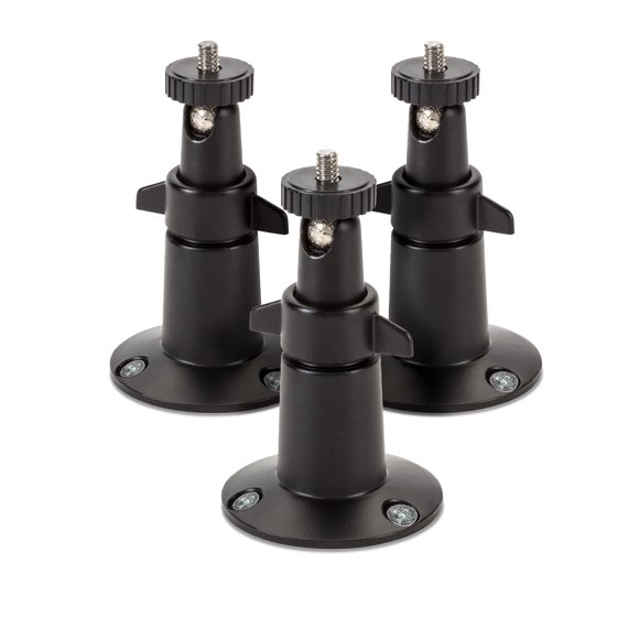 Soporte de pared ajustable de metal Wasserstein para Arlo/Ring/Wyze
