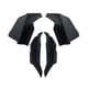 thumbnail image 4 of Winglet lateral delantero, cubierta de viento, Winglet de carenado de motocicleta, Winglet dinámico de motocicleta para piezas Adv160 2022-2024 Negro, 4 of 5