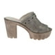thumbnail image 2 of Sandalia Taupe Vía Franca, 2 of 5