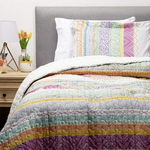 Zahr - Cubrecama Estampado Sherpa Single Multicolor