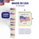 thumbnail image 2 of Etiquetas Safety Supply Mart 2,5 cm Bandera EE. UU. 1000/rollo, 2 of 7