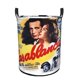 thumbnail image 1 of Casablanca Cesta de lavandería de gran capacidad redonda con asa, bolsa para ropa sucia plegable, almacenamiento para dormitorio, baño y lavadero 44x35 cm, 1 of 6