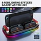 thumbnail image 2 of Estación de carga multifuncional para mandos Joypad Switch 2 con indicadores LED, 9 efectos de luz RGB, 12 ranuras para tarjetas de juego y organizador de escritorio, 2 of 7