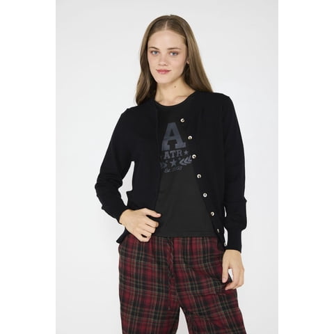 Atr - Cardigan Ignacia Negro Negro M
