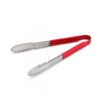 Cook-In - Tenaza Mango Rojo Cubierta Antideslizante 23 Cm