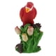 thumbnail image 1 of Estatuas De Estatuas De Loros Mini Resina Artesanía Decoración Miniatura Jardín Arte Rojo, 1 of 5