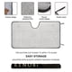 thumbnail image 2 of Obi Wan Parasol para Parabrisas Delantero Protector Plegable, Visera Solar para Auto Bloquea Rayos UV Mantiene tu Vehículo Fresco 130cm*70cm, 2 of 6