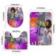 thumbnail image 3 of Dreamworks Home Juego de 3 alfombras de baño de coral fleece: tapete de baño + alfombra de inodoro en forma de U + funda de tapa de inodoro en forma de O, 3 of 6