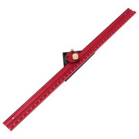 Magideal - Brújula Para Carpintería, Regla De Precisión Para Carpintería, Herramientas De Marcado Flexibles Portátiles, Herramienta De Brújula Para Carpintería 400 Mm