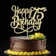 thumbnail image 4 of Topper Para Pastel Con Brillo Dorado Feliz 75 º Cumpleaños, 4 of 7
