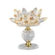 thumbnail image 2 of Candelabro De Candelabro De Candelita De Loto De Vidrio Para Decoración De Fiesta En Casa Amarillo, 2 of 5