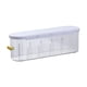 thumbnail image 2 of Caja De Almacenamiento De Calcetines Organizador De Almacenamiento De Dormitorio Montado En La Pared Para Almacenamiento De Sujetadores Blanco Debajo Del Gabinete, 2 of 3