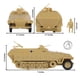 thumbnail image 2 of Toy Soldier BMC CTS WW2, Halftrack alemán Hanomag, escala 1:32, 2 of 5