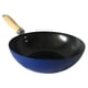 thumbnail image 2 of Wok 24 cm Mango de Madera Azul, 2 of 3