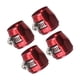 thumbnail image 2 of Abrazaderas de acabado de de 4 piezas, abrazadera de tubo de aceite y agua diésel, conectores de , rojo AN10, 2 of 5