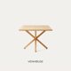thumbnail image 5 of Mesa Comedor Argo Rectangular 140cm Venhoouse Natural, 5 of 8
