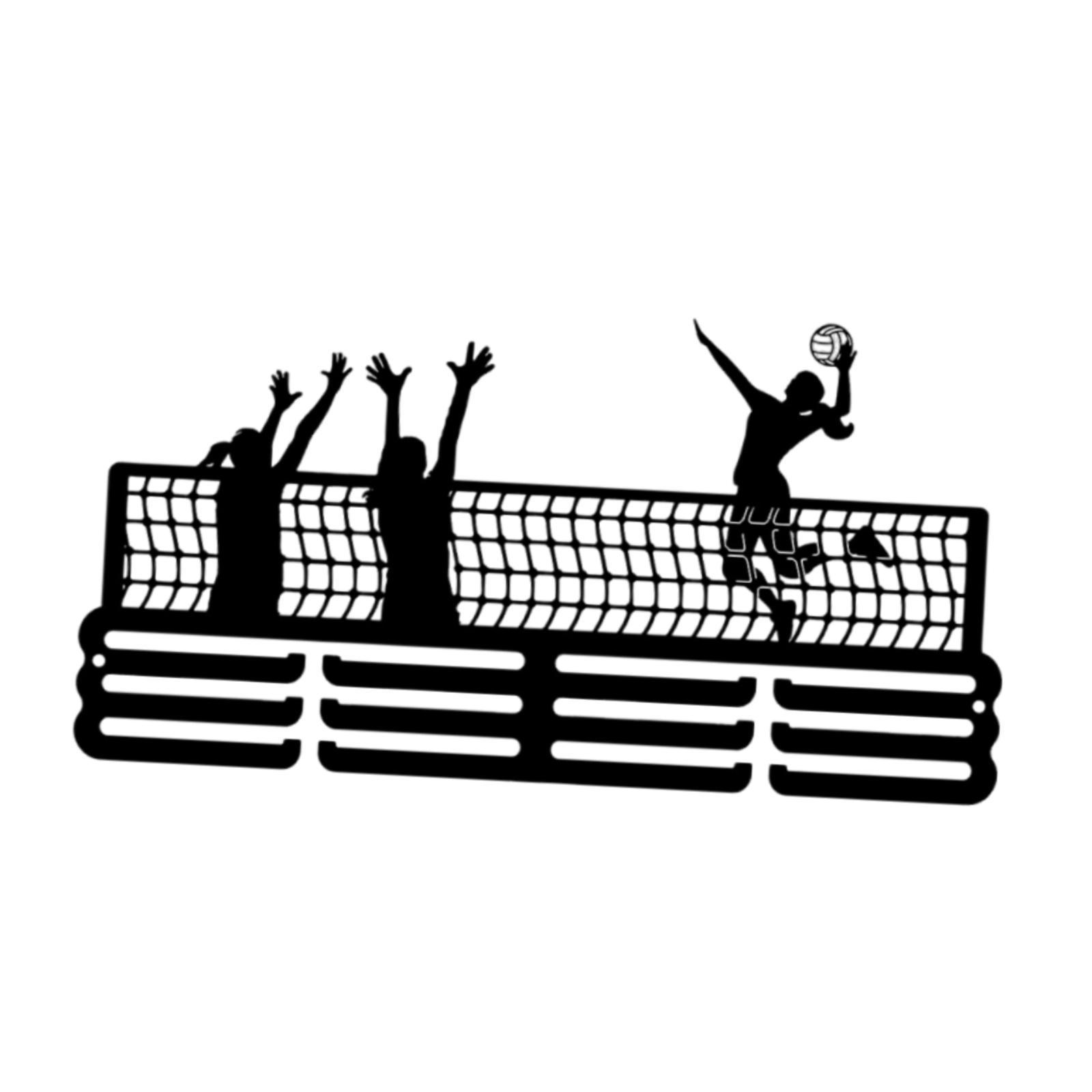 Ioensy - Perchero Para Medallas, Resistente, Para Sala De Estar, Hogar, Voleibol