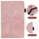 thumbnail image 5 of Funda con relieve del Árbol de la Vida para tablet Samsung Galaxy Tab A9 Plus con soporte, ranuras para tarjetas y soporte para lápiz óptico. Oro, 5 of 6