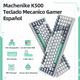 thumbnail image 2 of Teclado mecánico gamer K500 hot swap rgb, 2 of 3