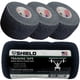 thumbnail image 3 of SHIELD | Cinta de levantamiento de pesas - Agarre de gancho, WOD (paquete de 3) - Cinta deportiva elástica, duradera y cómoda - Protección para pulgar, muñeca y dedos, 3 of 7