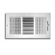 thumbnail image 1 of Rejilla de registro de aire Truaire C103M de 3 vías, 31 x 16 cm, blanca, 1 of 1