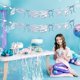 thumbnail image 4 of Banner KINGZONE, diseño de conchas marinas de verano, para decoración, fiesta, paquete de 2, 4 of 7