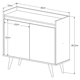 thumbnail image 5 of Arrimo Buffet Master Blanco, 5 of 5
