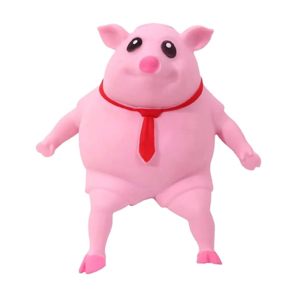 Juguete Antiestrés AHYCS Cerdito 15x14 cm Rosa